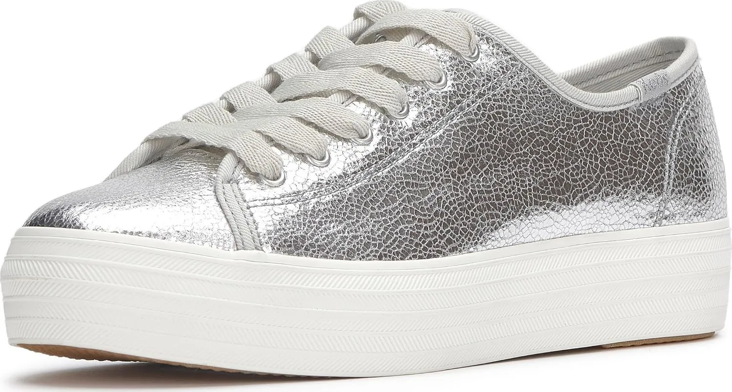 Keds Women's Triple Kick Leather Fashion Sneaker