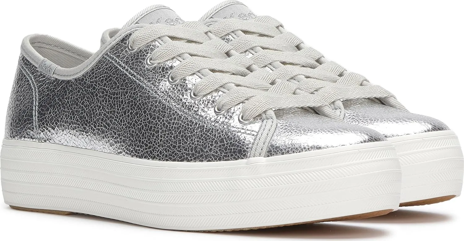 Keds Women's Triple Kick Leather Fashion Sneaker