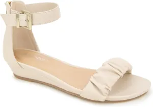 Kenneth Cole REACTION Women's Scrunch Wedge Sandal