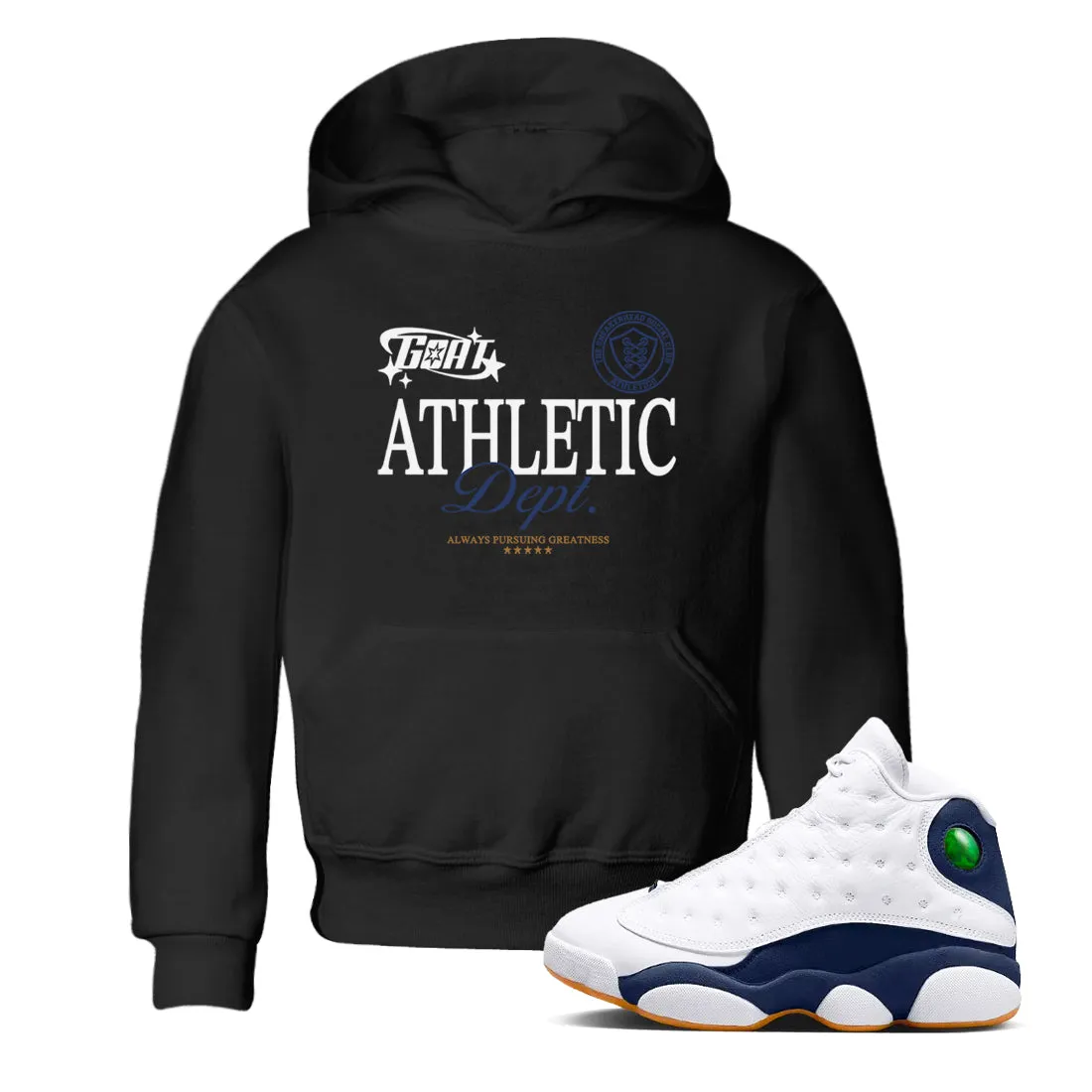Kids Air Dept Chic 13 - Sneaker Tees Data-driven Navy Goat Jordan SNRT Athletic Midnight