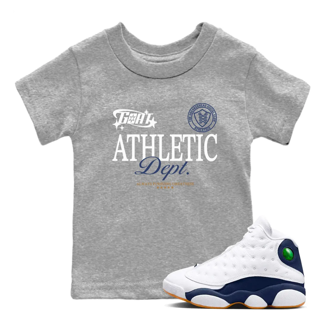 Kids Air Dept Chic 13 - Sneaker Tees Data-driven Navy Goat Jordan SNRT Athletic Midnight