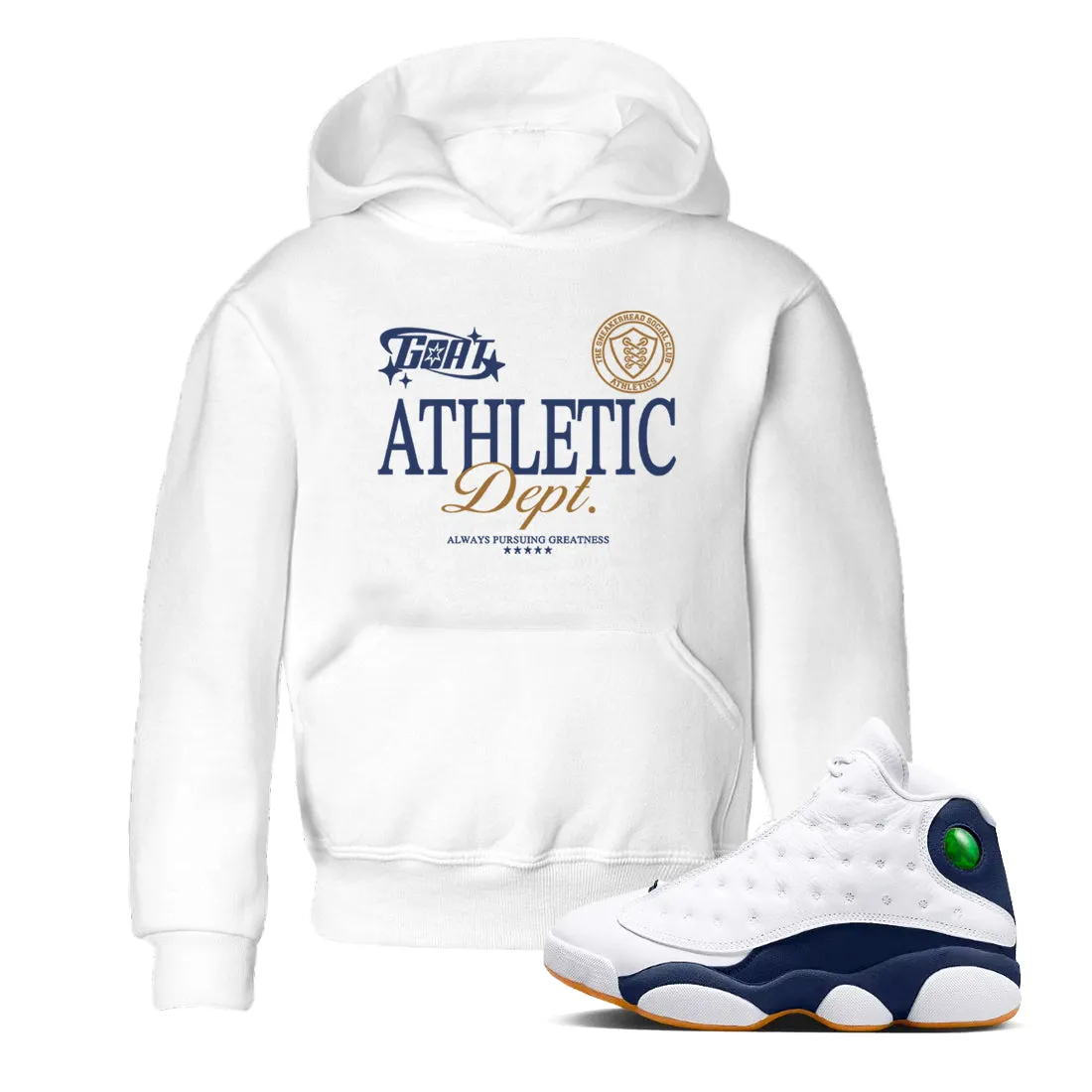 Kids Air Dept Chic 13 - Sneaker Tees Data-driven Navy Goat Jordan SNRT Athletic Midnight