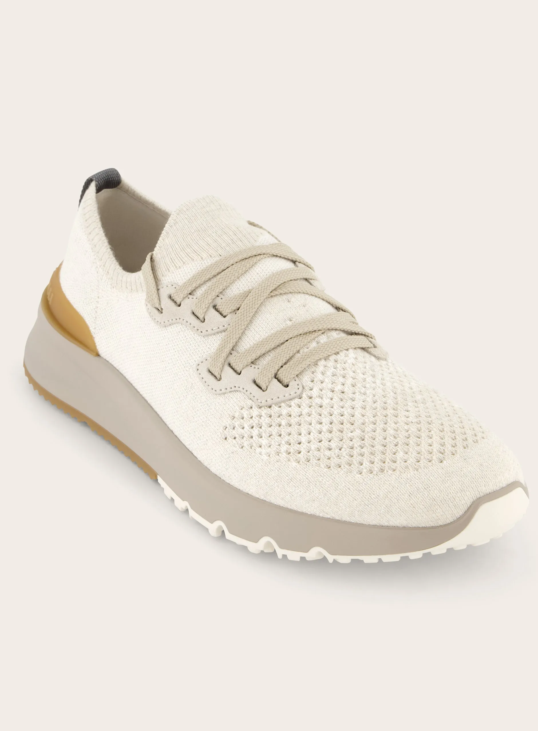 Knitted low-top sneakers