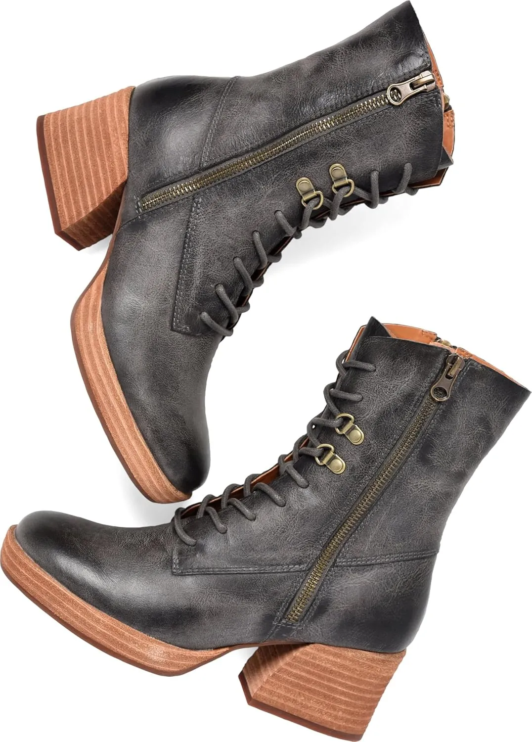 KORK-EASE Women's Raleigh Leather Ankle Boot