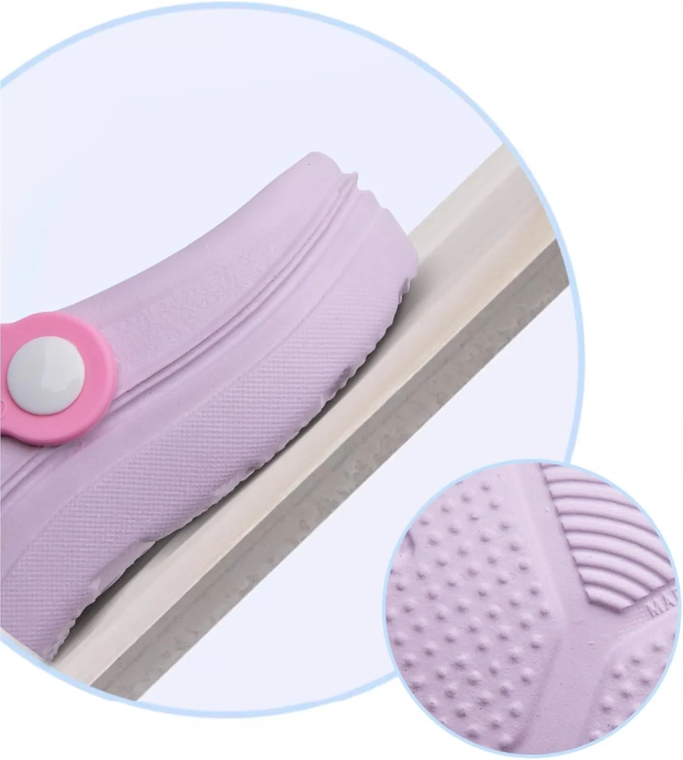 Kuromi Strawberry Heart Clogs Slip on Water Shoes Casual Summer for Girls Kids Children