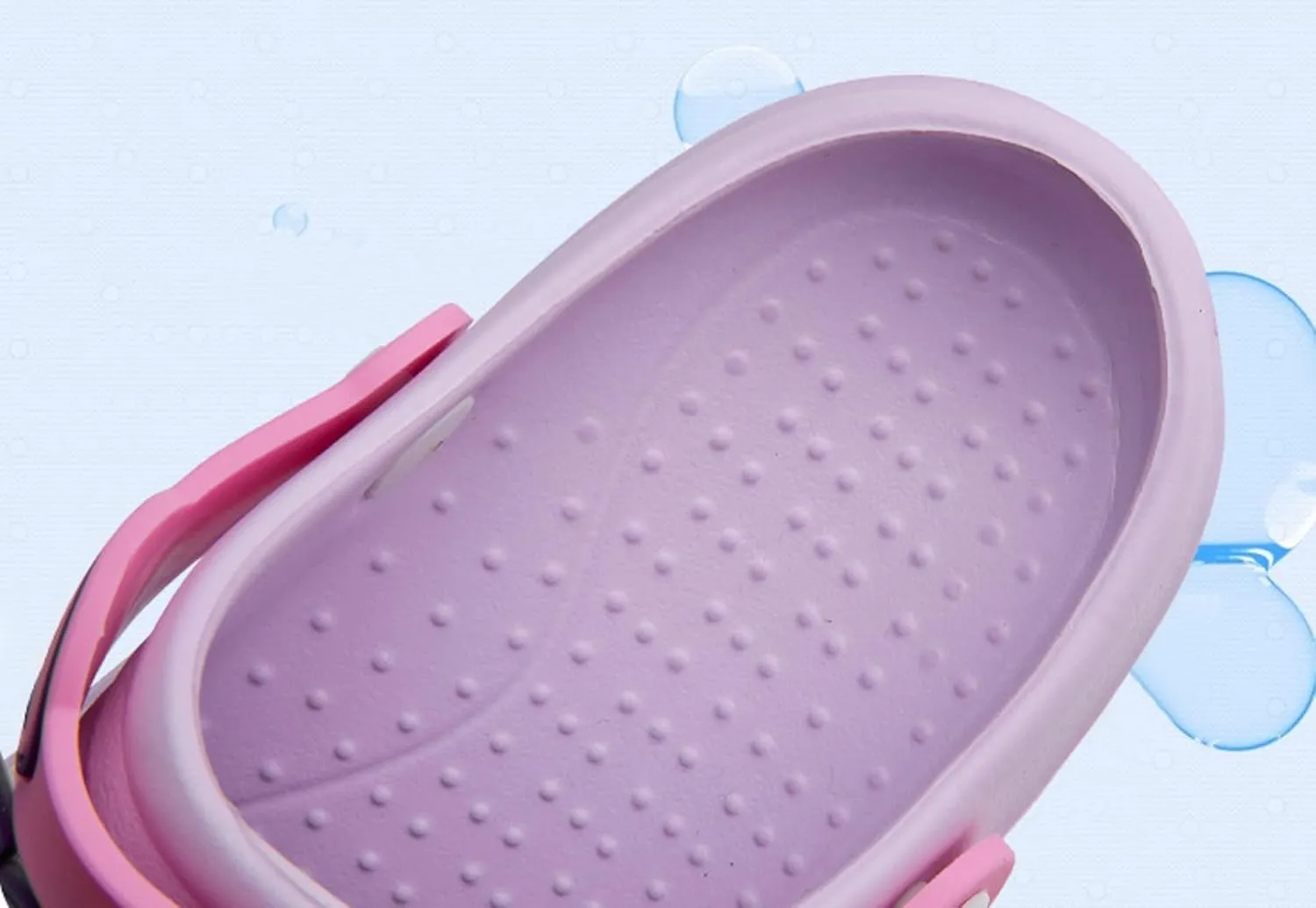 Kuromi Strawberry Heart Clogs Slip on Water Shoes Casual Summer for Girls Kids Children