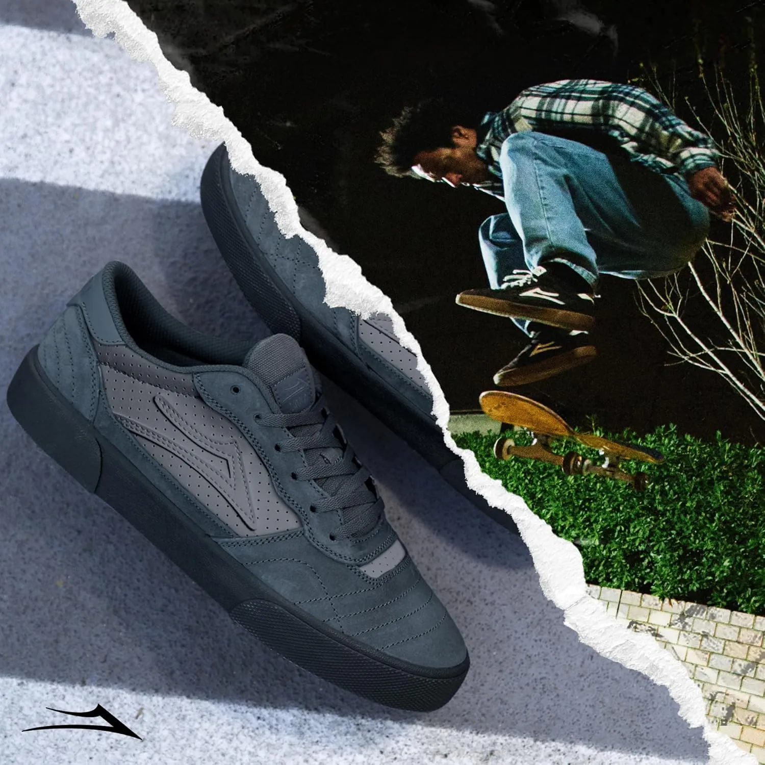 Lakai Men’s Cambridge Low-Top Skateboarding Shoe