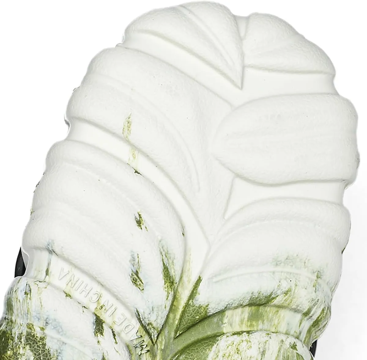 LELEBEAR Monstera Slippers for Men Women, Variegated Monstera Shoes, Monstera EVA Thick Sole Pillow Slippers Sandals