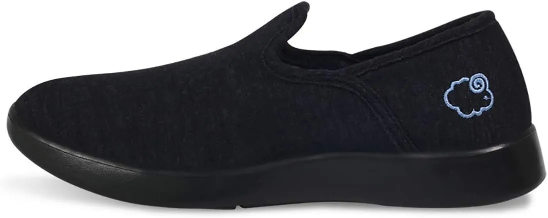 LeMouton Men's Wool Shoes Comfortable Lightweight Walking Casual Slip on