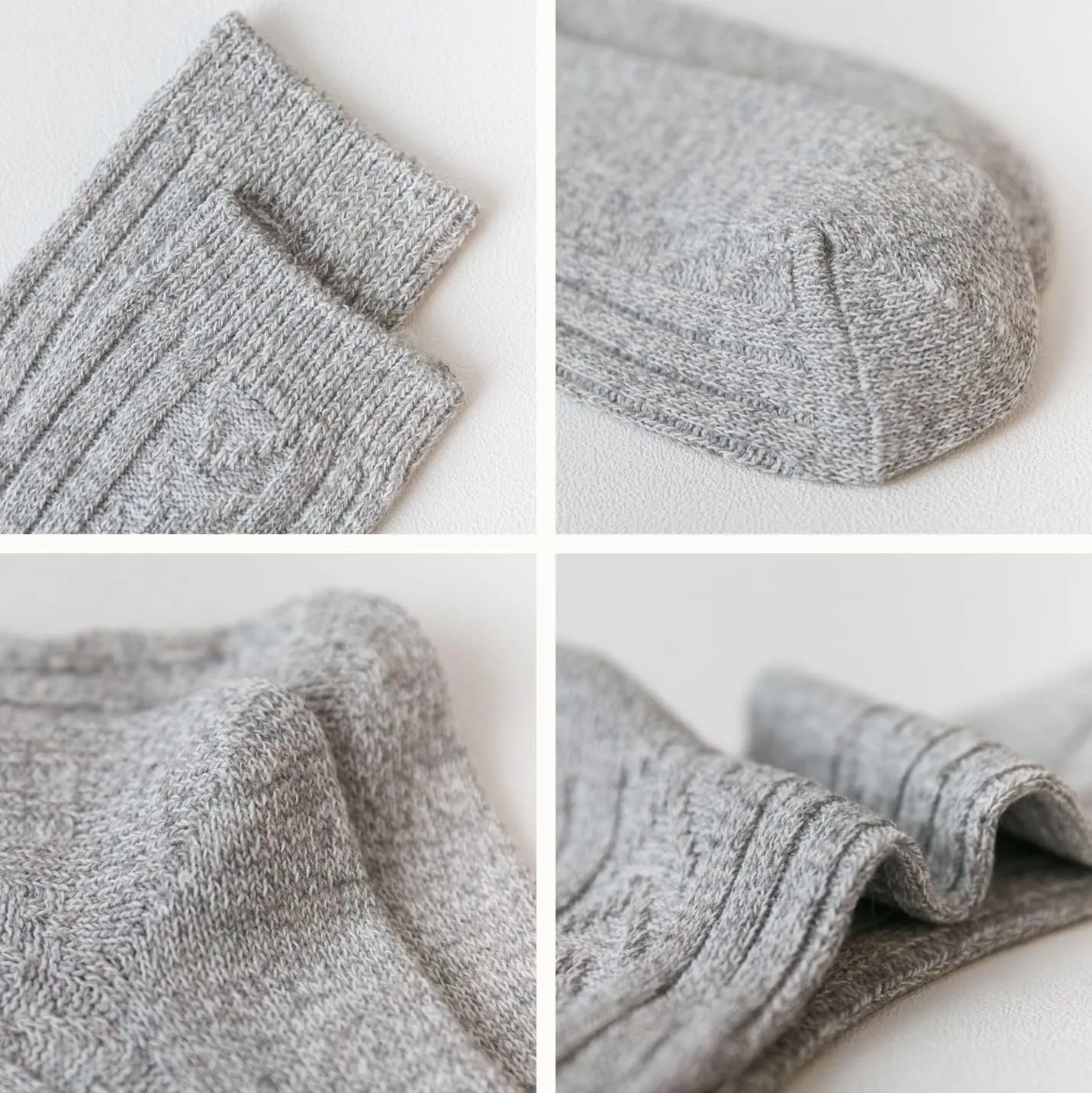 Leotruny Women's Slouch Vintage Knit Cotton Boot Socks