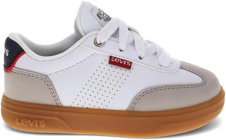 Levi's Toddler Zane Poly Canvas Casual Lace Up Sneaker Shoe