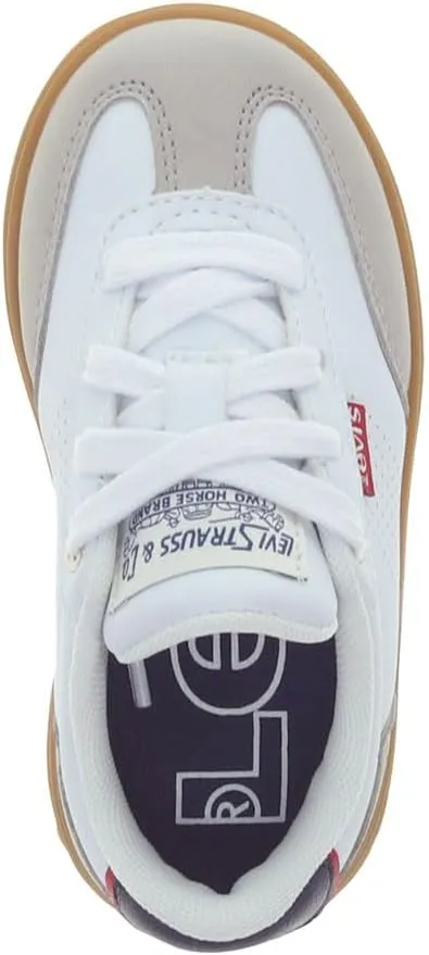 Levi's Toddler Zane Poly Canvas Casual Lace Up Sneaker Shoe