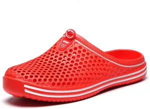 LIBINXIF Women's Garden Clogs Breathable Shoes Bathing Shoes Men's Beach Shoes Water Shoes Footwear Slippers Walking Shoes