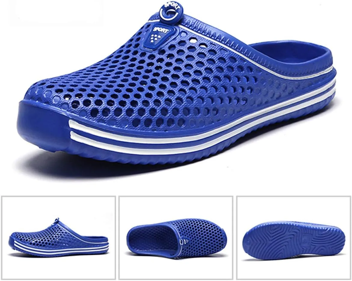 LIBINXIF Women's Garden Clogs Breathable Shoes Bathing Shoes Men's Beach Shoes Water Shoes Footwear Slippers Walking Shoes