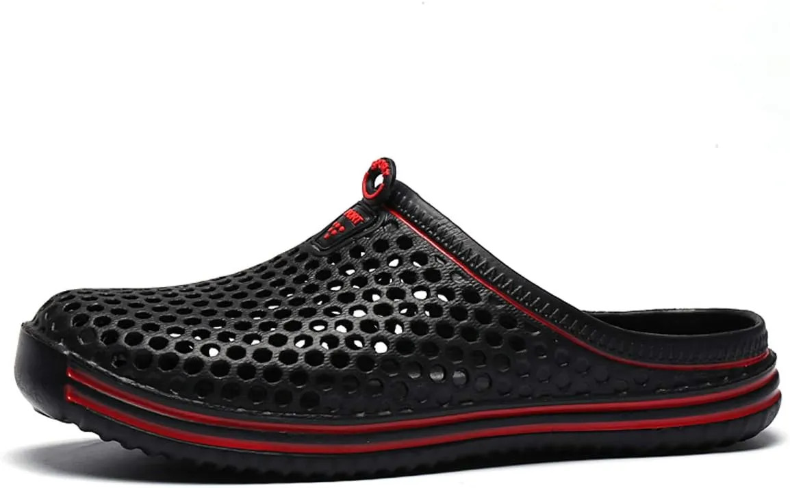 LIBINXIF Women's Garden Clogs Breathable Shoes Bathing Shoes Men's Beach Shoes Water Shoes Footwear Slippers Walking Shoes