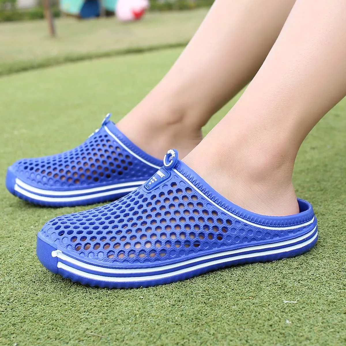 LIBINXIF Women's Garden Clogs Breathable Shoes Bathing Shoes Men's Beach Shoes Water Shoes Footwear Slippers Walking Shoes