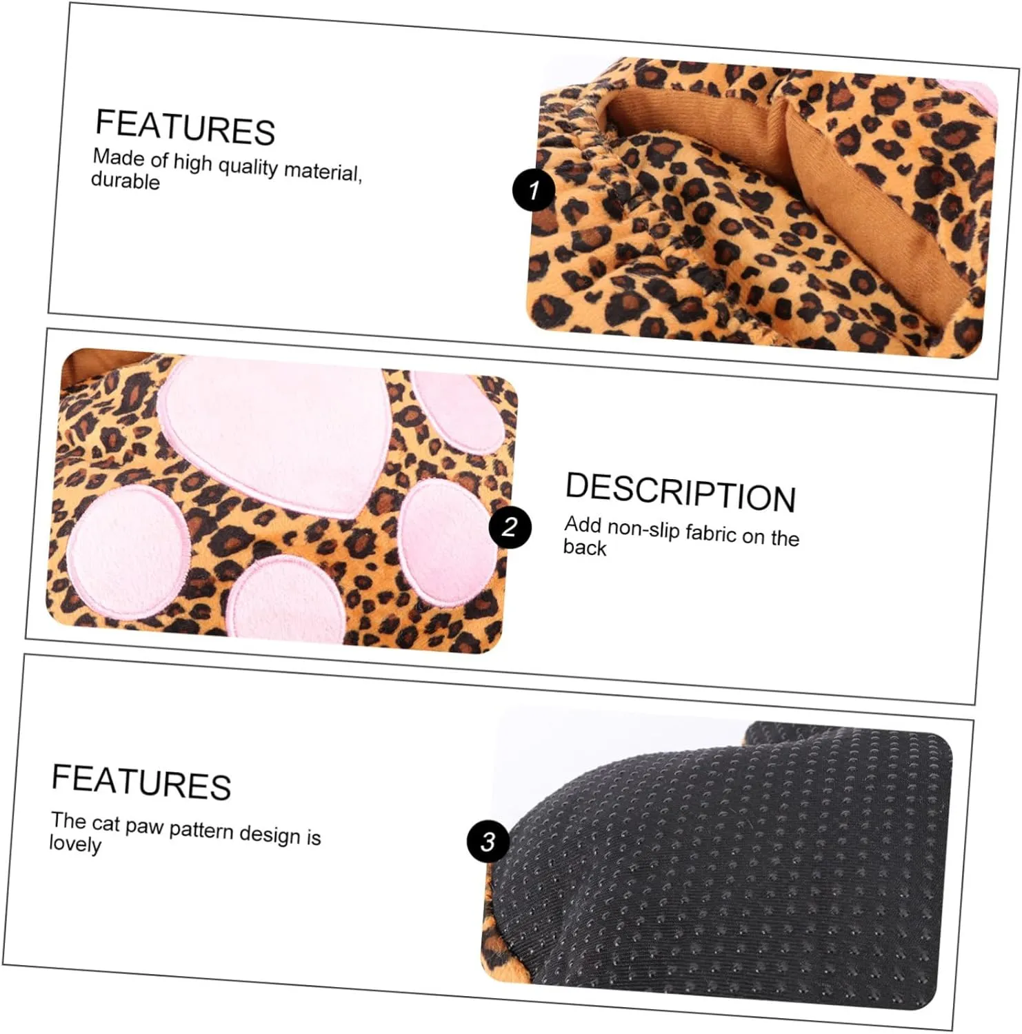 LIFKOME 1 PC USB Foot Warmer Heating Pad Heated Foot Warmer Heating Foot Warmer Winter Feet Warmer Plush