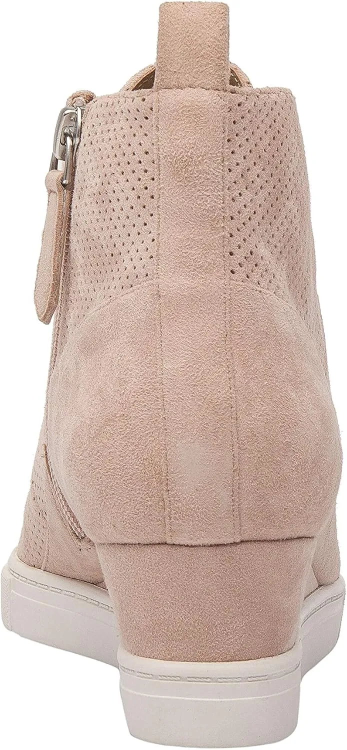 Linea Paolo - Anna - Low Heel Designer Platform Wedge Sneaker Bootie Comfortable Fashion Ankle
