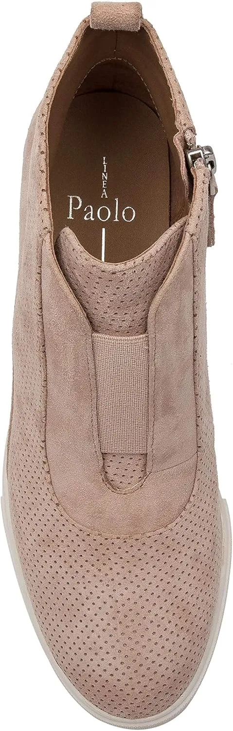 Linea Paolo - Anna - Low Heel Designer Platform Wedge Sneaker Bootie Comfortable Fashion Ankle