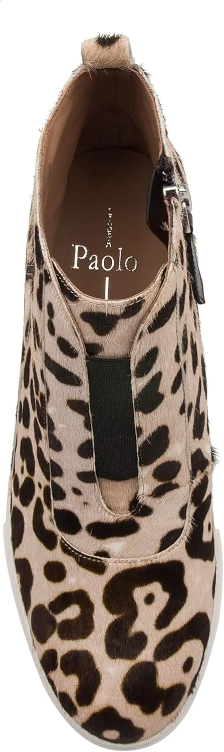 Linea Paolo - Anna - Low Heel Designer Platform Wedge Sneaker Bootie Comfortable Fashion Ankle
