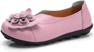 Loafers for Women Comfort Flowers Slip on Soft Sole Flat Lightweight Closed Toe Moccasins Driving Flats Casual Work Office Shoes