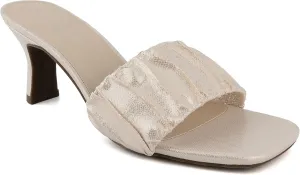 LONDON FOG Womens Leana Dress Sandal Womens comfort Heeled Sandals