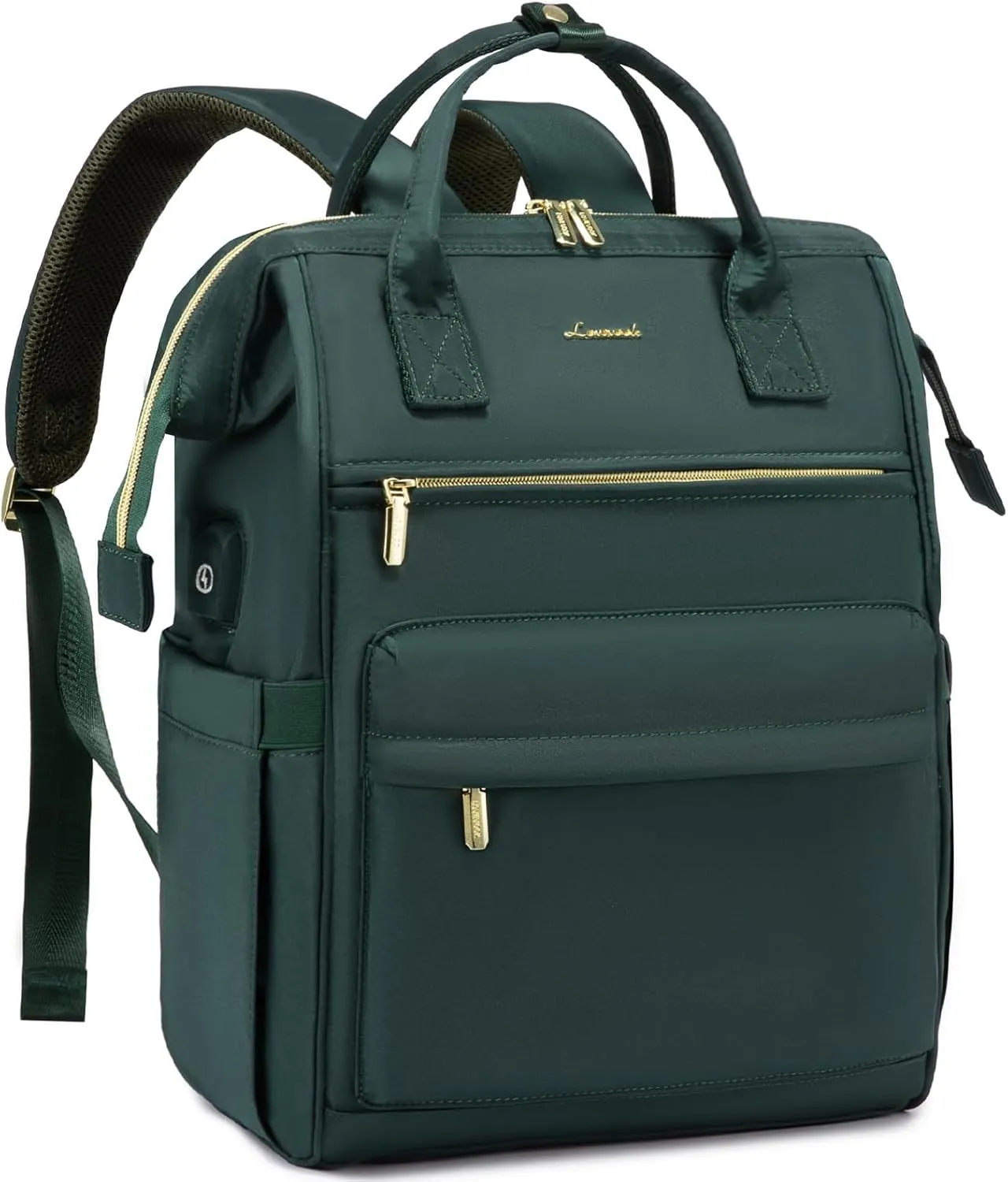 LOVEVOOK Laptop Backpack for Women,15.6 Inch Work Teacher Nurse Bag,Business Computer Backpack Purse with USB Port,Stylish Casual Daypack for Travel