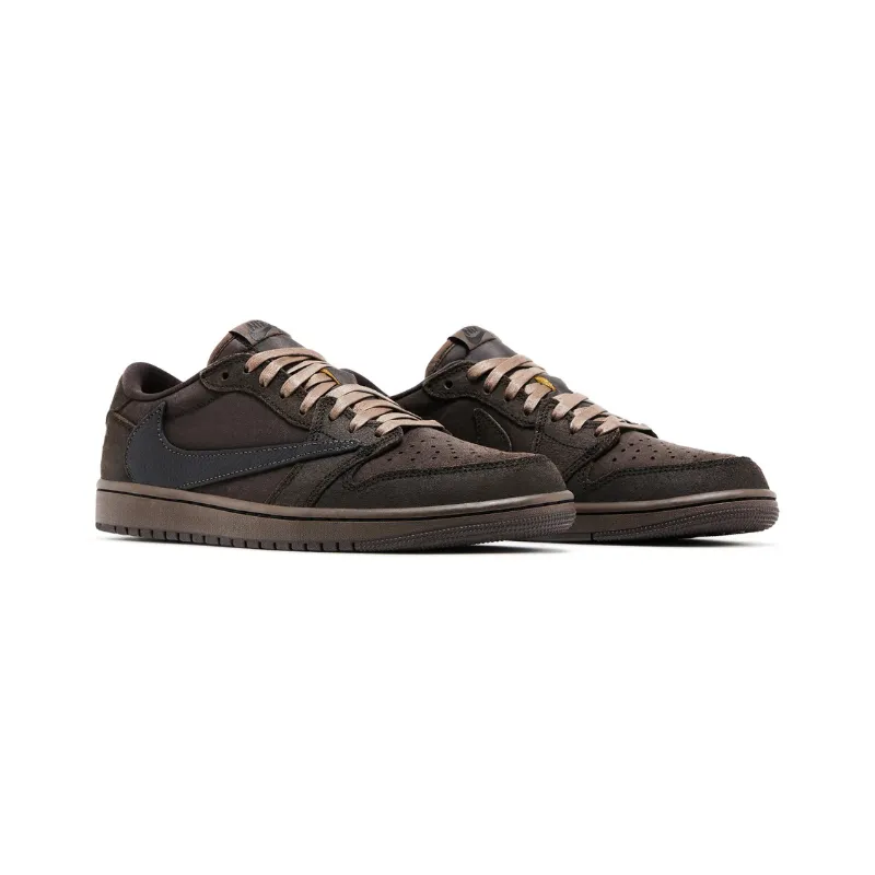 Low-top Sneakers  Air Jordan 1 Retro Low OG SP 'Velvet Brown' | Travis Scott