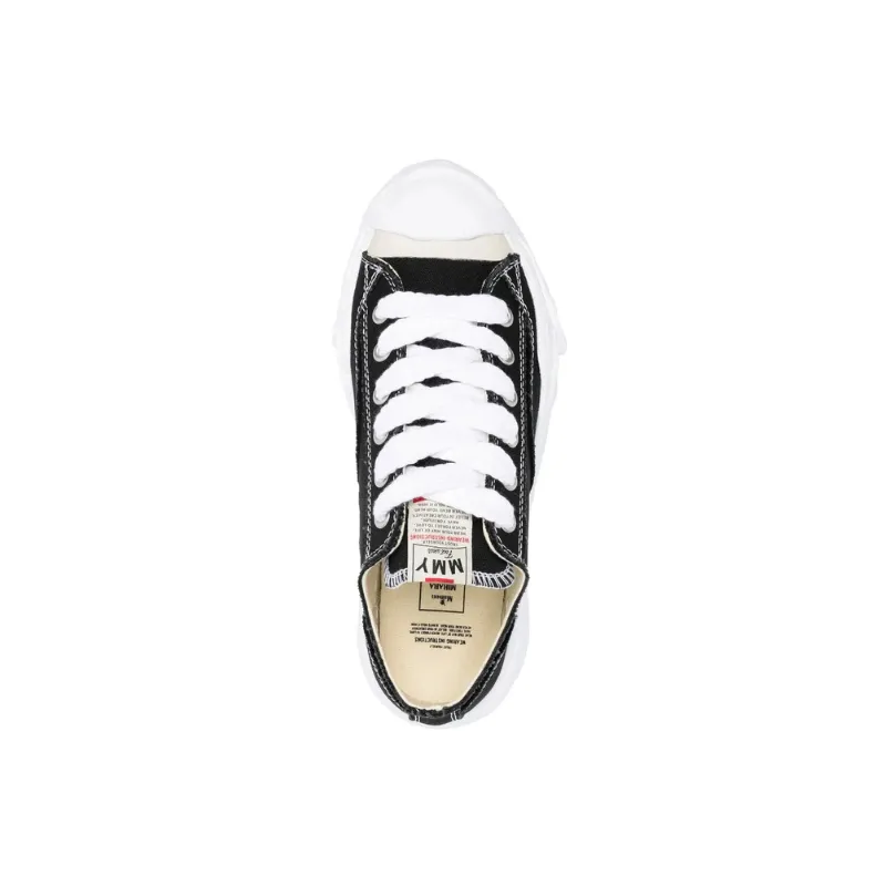 Low-top Sneakers Hank Black 1.0 | Mihara Yasuhiro