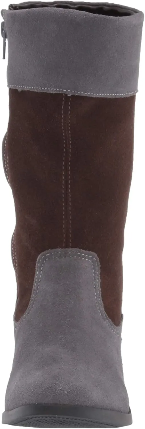 Marc Joseph New York Girl's Kids Leather Made in Brazil High Top Riding Boot Ankle