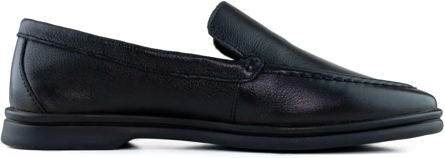 Marc Joseph New York Womens Casual Slip on Leather Venetian Loafers
