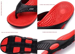 Massage Flip Flops for Men & Women, Acupressure Sandals Massage Slippers, Relief Plantar Fasciitis Heel Arch Arthritis Pain