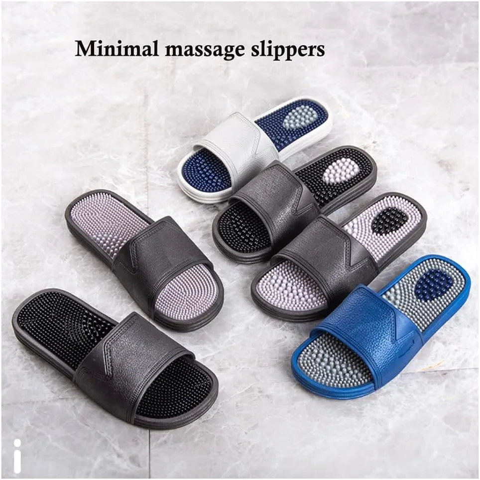 Massage Slippers Acupressure Foot Open Toe Sandals Reflexology,Shower Therapeutic Arch Pain Relief Fasciitis Non-Slip Shoes,indoor anti Slip Couple Massage Sandals