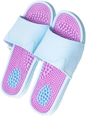 Massage Slippers Acupressure Foot Open Toe Sandals Reflexology,Shower Therapeutic Arch Pain Relief Fasciitis Non-Slip Shoes,indoor anti Slip Couple Massage Sandals