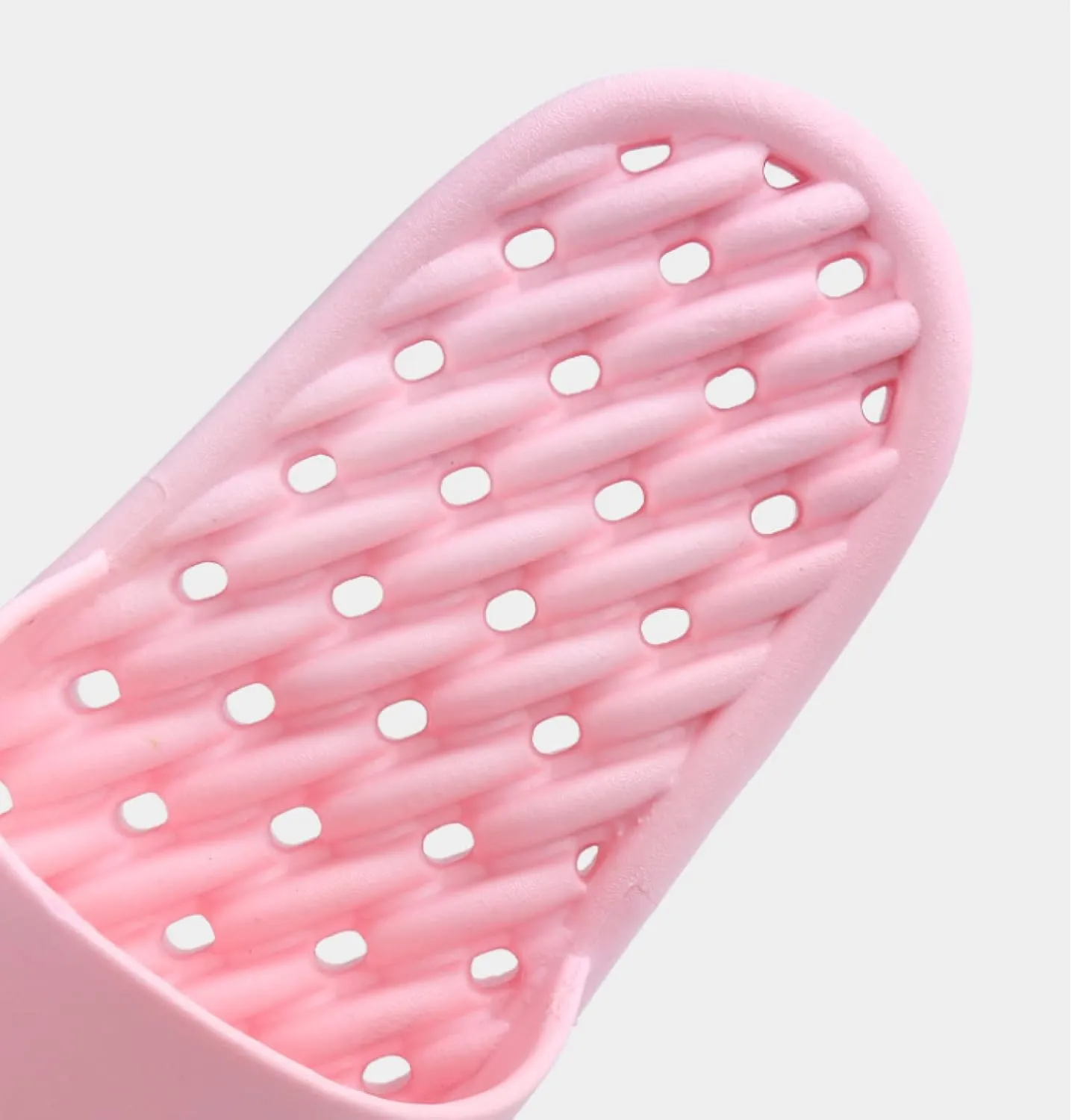Massage Slippers Shoes for Men Women,Feet Sole Point Massage Slippers,Home Couple Slippers, Bathroom Non-Slip Bath Slippers,Black,39-40