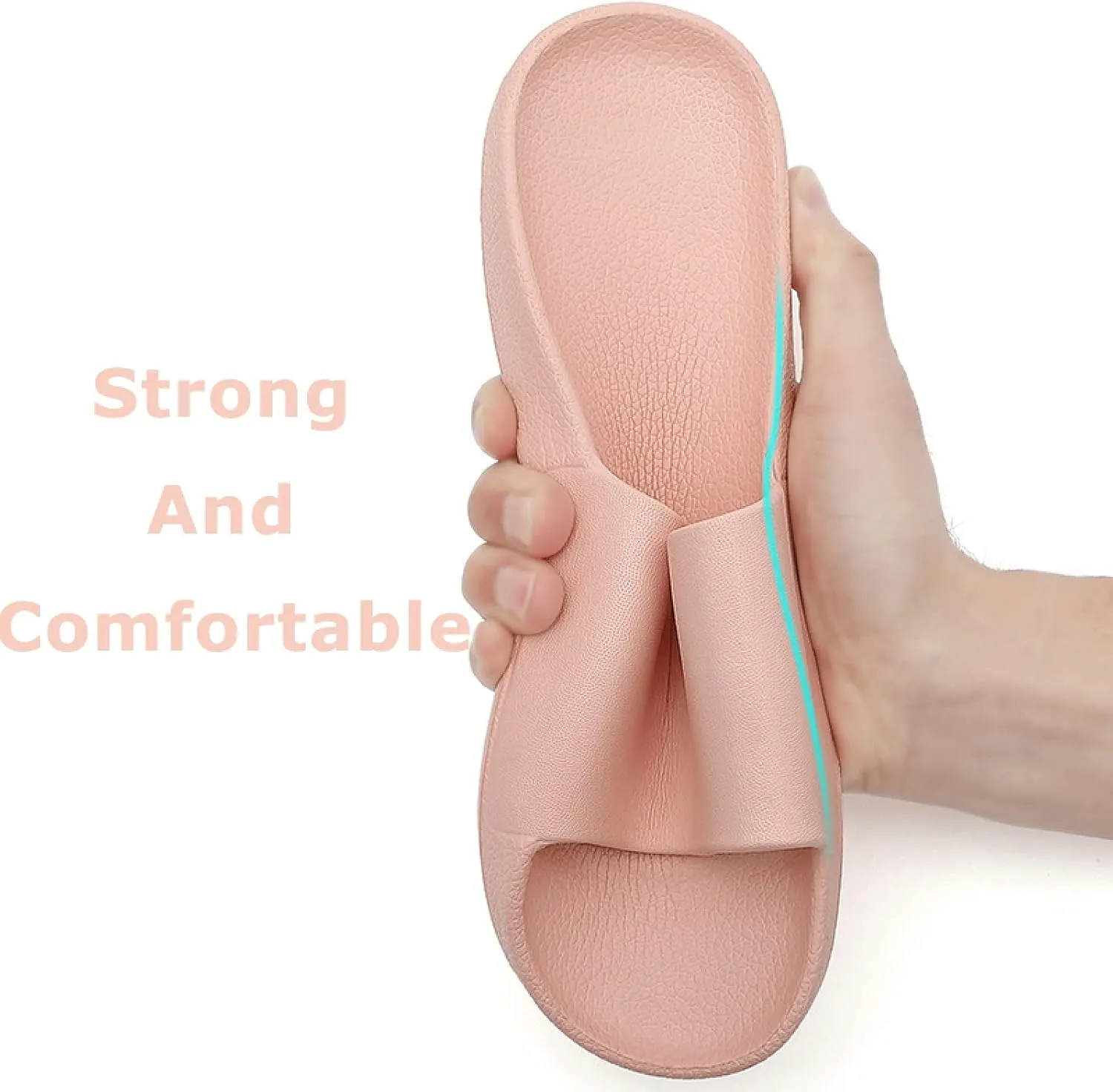 Massage Slippers Shoes for Men Women,Feet Sole Point Massage Slippers,Non-Slip Home Slippers, Summer Couple Bathroom Slippers,Green,37-38