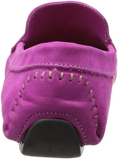Massimo Matteo Penny Keeper - Loafers for Women - Rich Nubuck - Leather Upper - Cushioned Leather Footbed