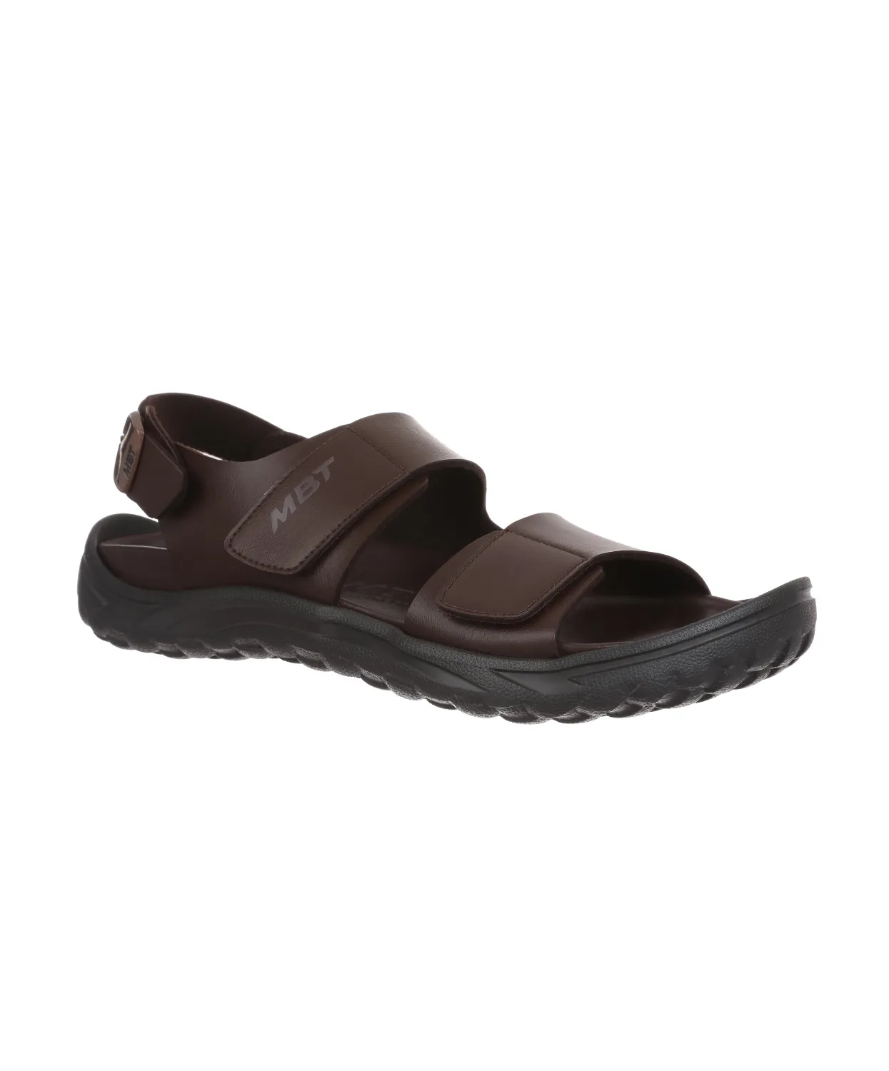 MBT Nagano Dark Brown Mens Recovery Sandals