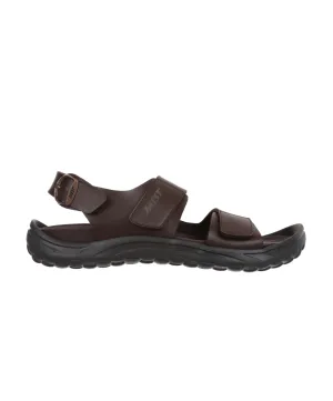 MBT Nagano Dark Brown Mens Recovery Sandals