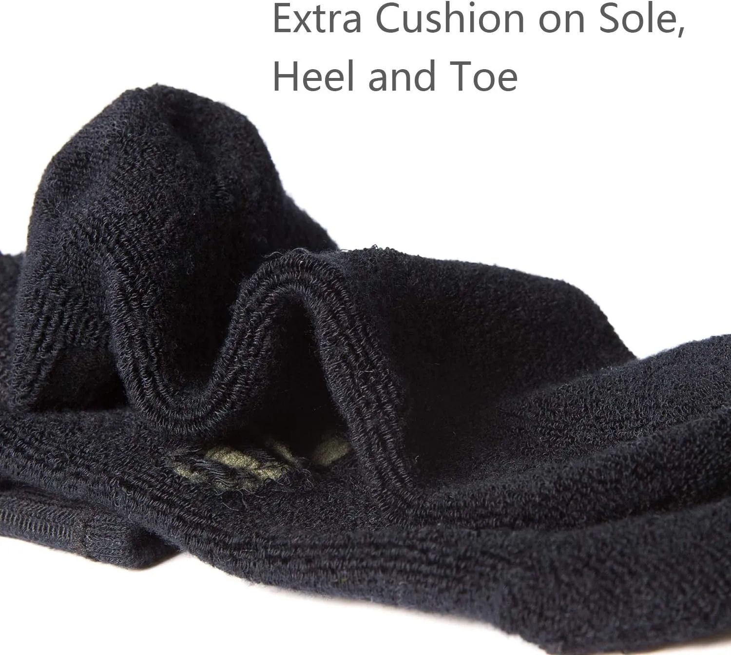  MD 6 Pairs Ankle Quarter Socks for Women and Men, Smell Control Cushioned Sole Casual Athletic Socks