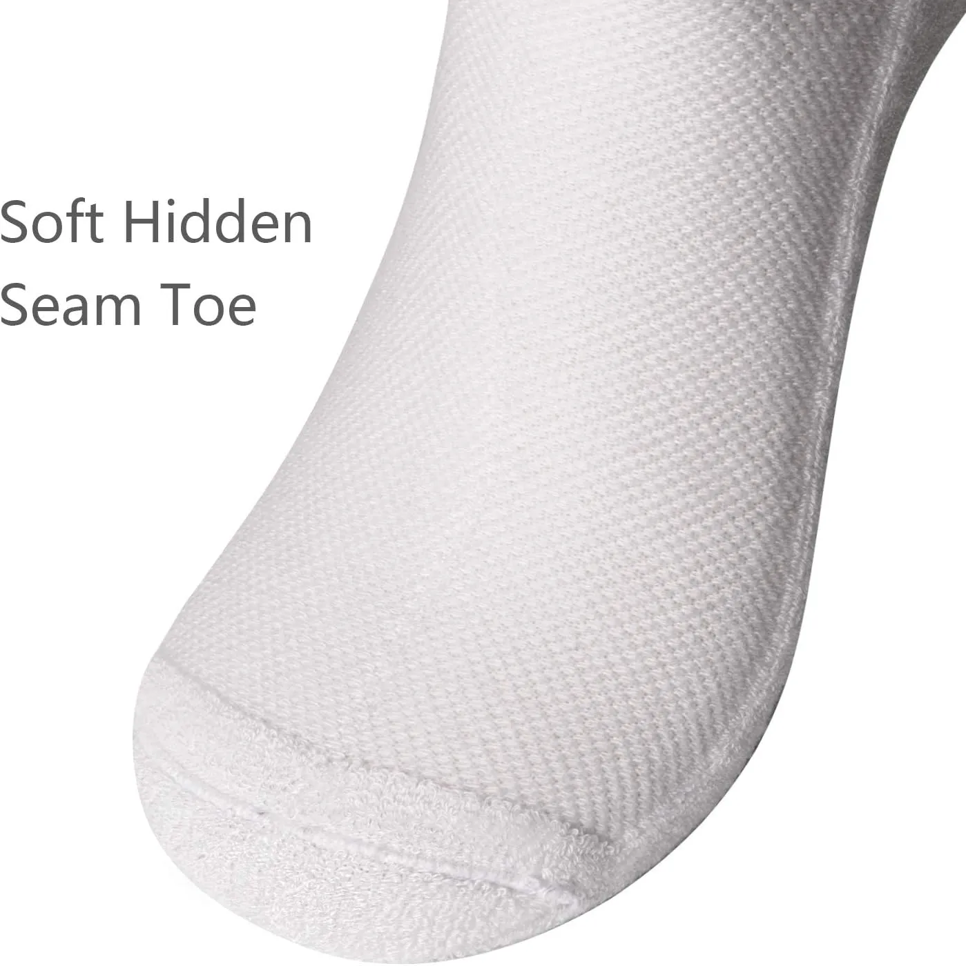  MD 6 Pairs Ankle Quarter Socks for Women and Men, Smell Control Cushioned Sole Casual Athletic Socks