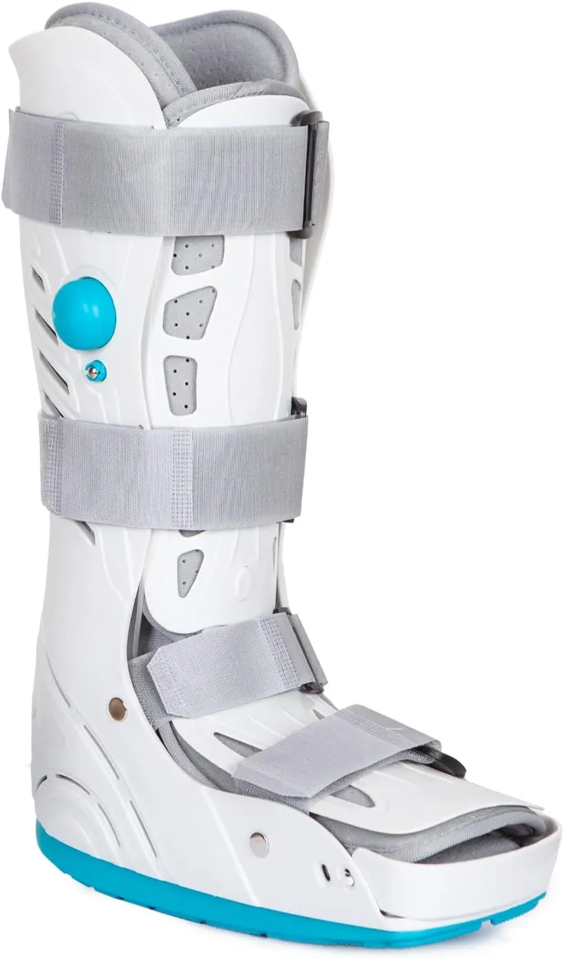 Medical Inflatable Tall Walking Boot Long Orthopaedic Boot Fracture Boot Ultralight Walking Boot for Sprained Ankle Stress Fracture Broken Foot or Achilles Tendonitis (M)
