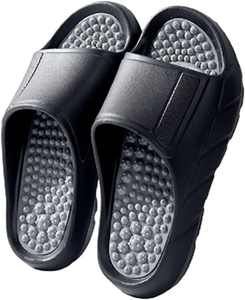 Men & Women Massage Slippers,Outdoor Indoor Home Foot Massage Shoes,Acupoints Foot Therapy Shoes,Foot Massage Particles,Home Indoor Massage Sandals