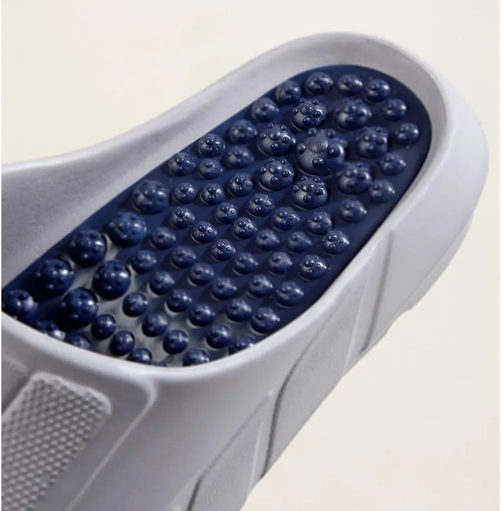 Men & Women Massage Slippers,Outdoor Indoor Home Foot Massage Shoes,Acupoints Foot Therapy Shoes,Foot Massage Particles,Home Indoor Massage Sandals
