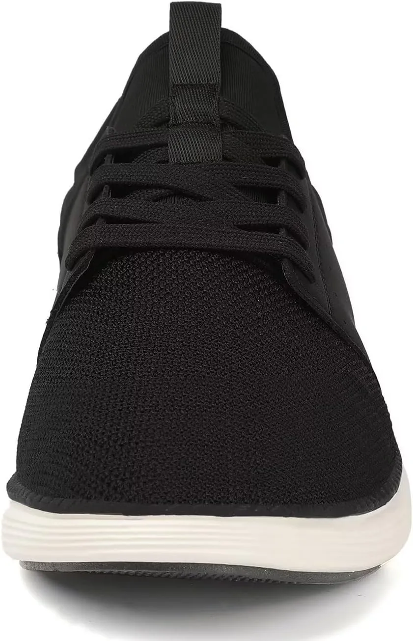 Men Casual Dress Shoes Hands Free Slip On Laceless Fashion Sneakers Lightweight Breathable Walking Shoes Gym Tennis Athletic