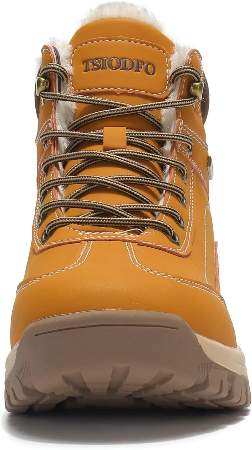 Men Winter Outdoor Hiking Waterproof Snow Boots