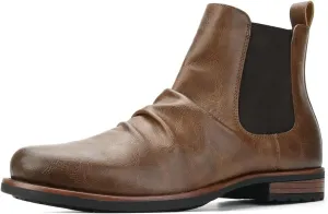 Men's Chelsea Boots Casual Dress Boots Ankle Slip On Boots