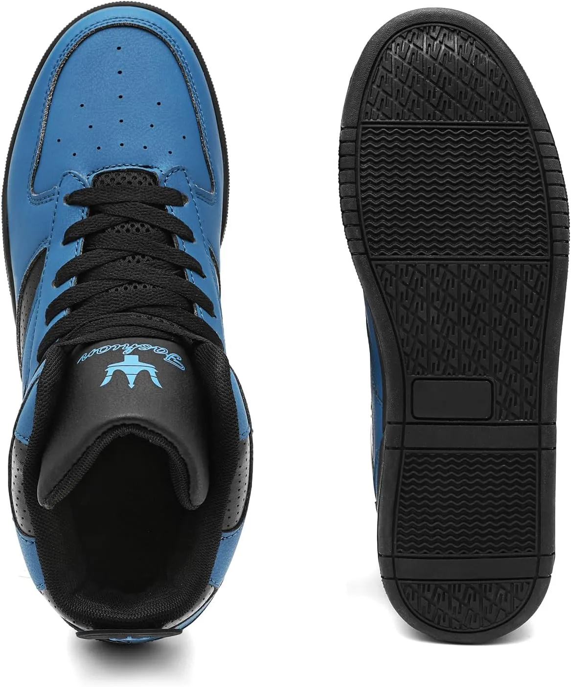 Men's Fashion High Top Sneakers Casual Walking Shoes