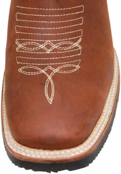 Men's Genuine Leather Short Ankle Boot