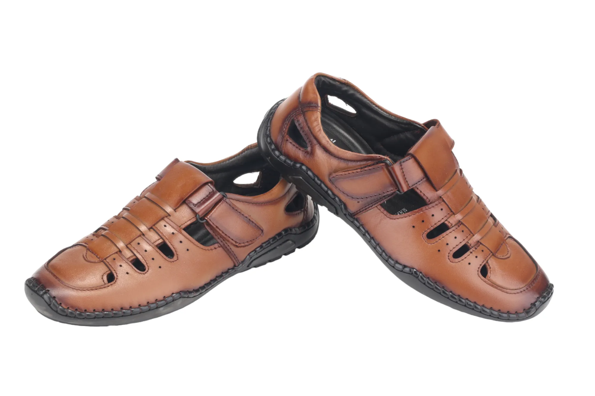 Mens Leather Fisherman Sandal 996544